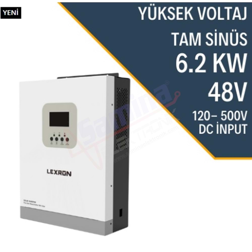 Lexron 6.2KW MPPT 120-500V PV İnverter