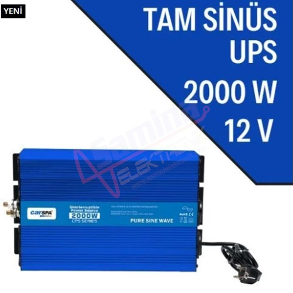 Lexron UPS 2000W 12V Tam Sinüs UPS İnverter