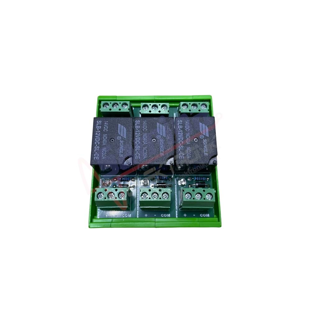 Samina RLY-ROK-3X01-12VDC-30A PCB Montajlı Röle