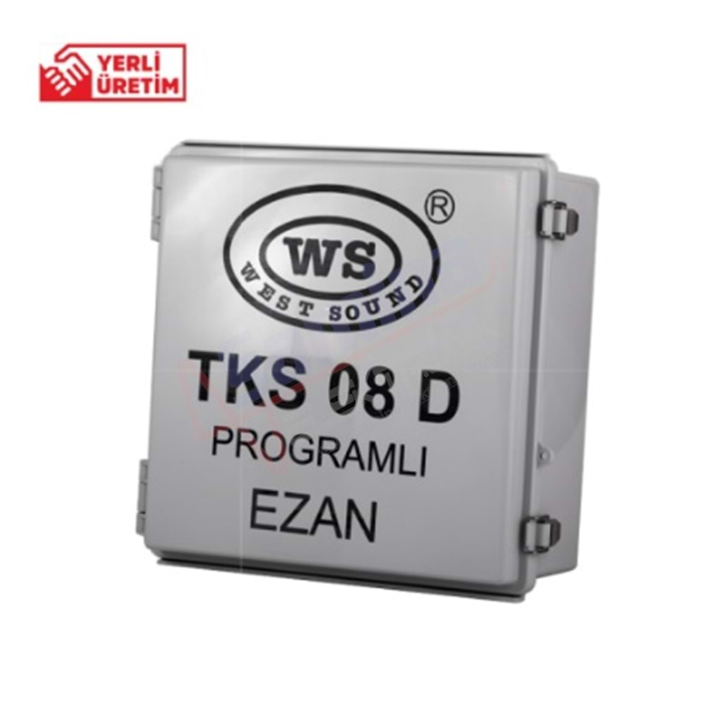 WEST SOUND TKS-08D PROGRAMLI EZAN SAATİ