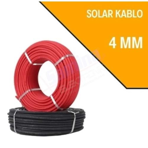 KABLO 4mm2 SOLAR KABLO KIRMIZI