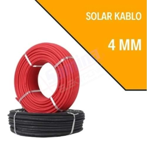 Solar Kablo PV1-F 4mm² Siyah