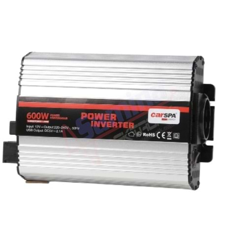 Carspa 600W 12V Modifiye Sinüs İnverter