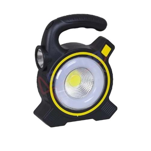 Saminatronik JG-JZJ838 Solar Şarjlı Cob Ledli Fener