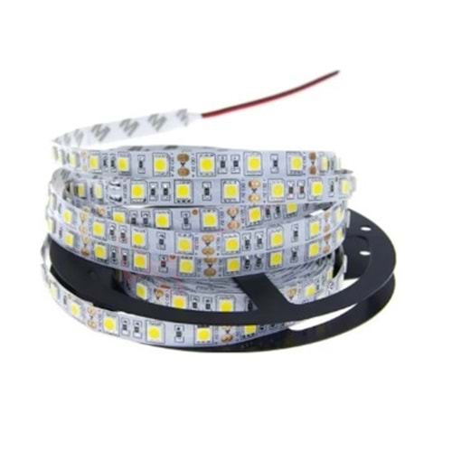 Şerit Led 5050 Metrede 60 Led 3 Çipli İç Mekan 5mt - Yeşil