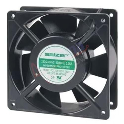 FAN - SALZER-PD60S-24 60X60X25 24V KARE FAN