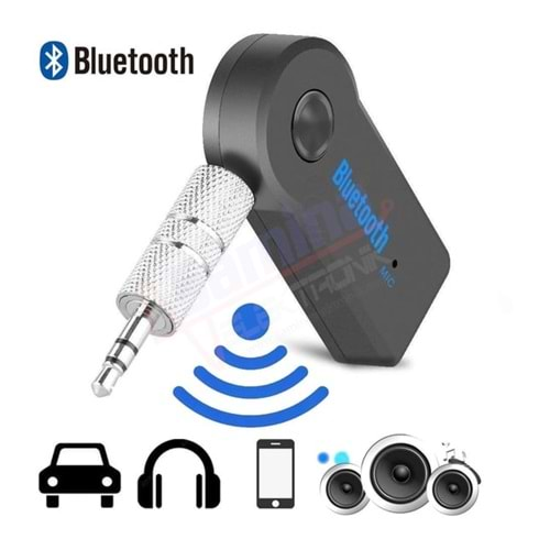 BLUETOOTH AUX MÜZİK ALICISI ARAÇ KİTİ - Universal Bluetooth 3.0 to AUX Çevirici